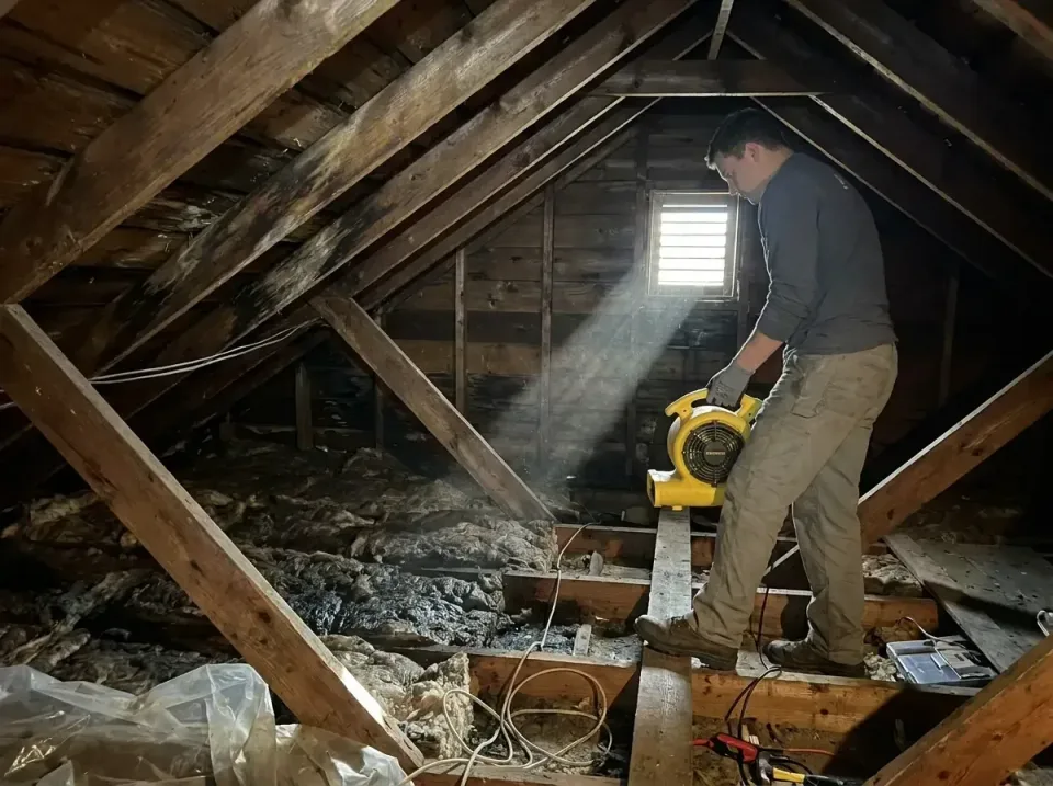 attic-water-damage-drying-proc-007 — frequently asked questions, Emergency Water Extraction & 24/7 Flood Response in Linden,…
